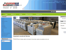 Tablet Screenshot of copierusa.com